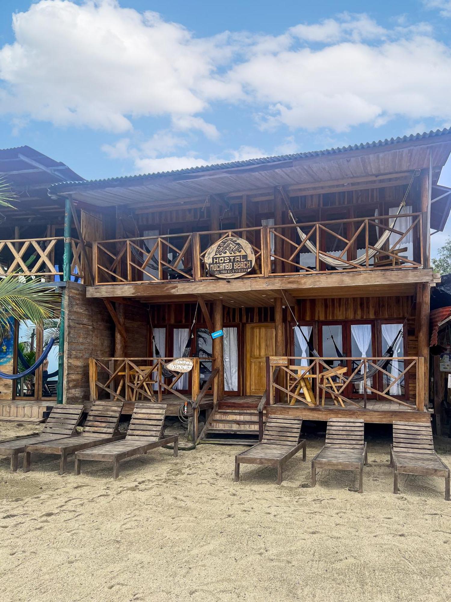 Hostal Mocambo Beach Guachaca ภายนอก รูปภาพ